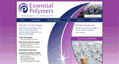 Desktop Screenshot of essentialpolymers.com